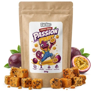 FiloLilo – Pakastekuivattu passionhedelmä (kuutiot) 20 g