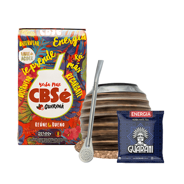 Yerba Mate CBSe Guarana Guarani 500g Matero Matero