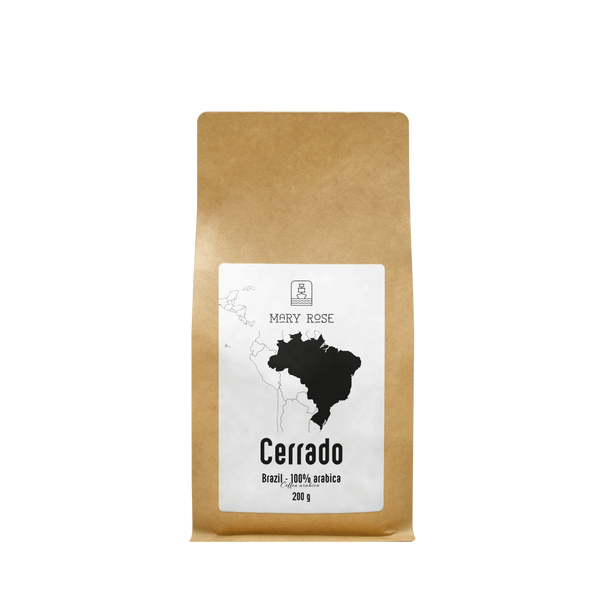 Mary Rose - kokonainen papukahvi Brasilia Cerrado premium 200g