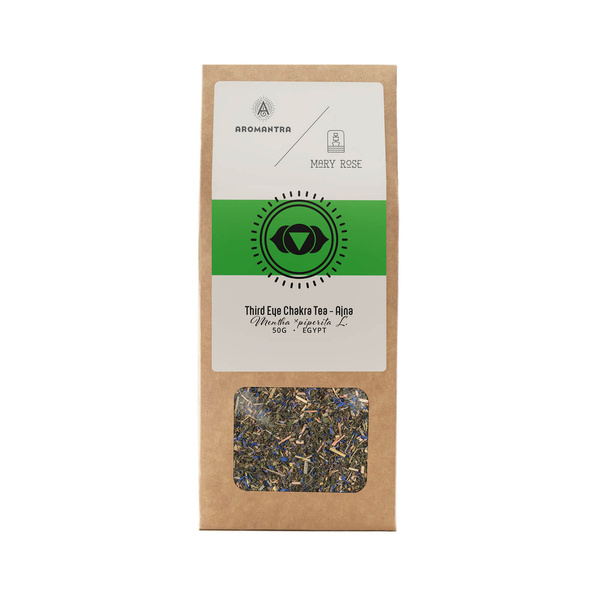 Aromantra x Mary Rose - Kolmannen silmän chakra tee - Ajna (yrttitee) 50g