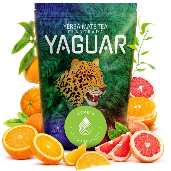 Yerba Mate Set: Mate + Yaguar 2x500g 1kg: Verde Mate + Yaguar 2x500g 1kg