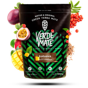 2 x Yerba mate Verde Katuava Temperamento + 2 x tarvikkeet SET