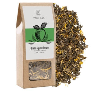 Mary Rose - Green Apple Power Vihreä tee - 50 g