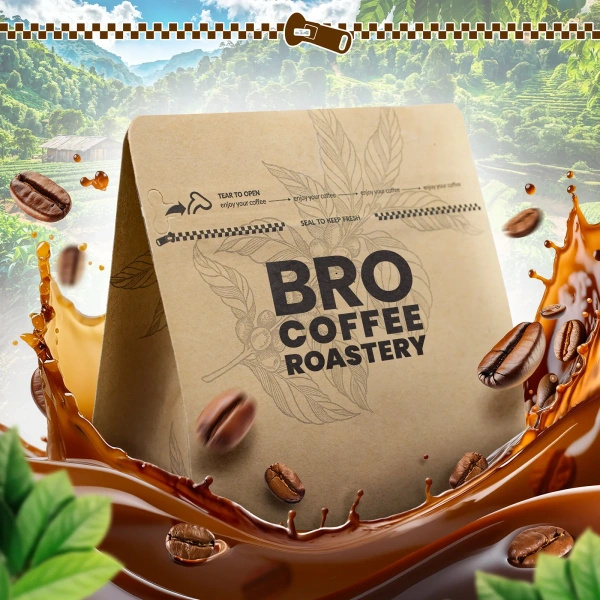 Kahvimestaripakkaus Bro Coffee Roastery Brazil Guaxupe + Brazil Samba 2x1kg (2kg)