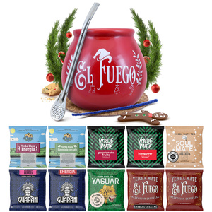 Yerba Mate 10x50g 500g näytesetti + tarvikkeet