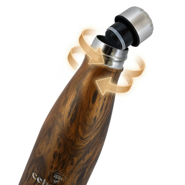 Yerba Mate -tarvikesetti: Kalebassi + Termospullo + Bombilla