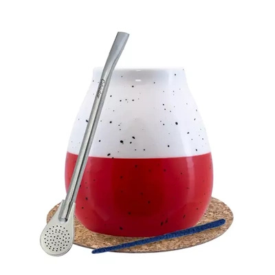Yerba Mate aloituspakkaus LARGE KALABASH bombilla