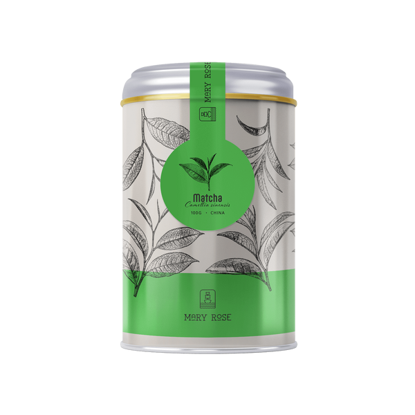Mary Rose – Kiinalainen Matcha Vihreä Tee (purkissa) 100 g