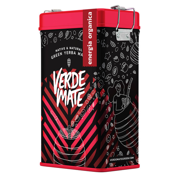 Yerbera - Tinapurkki + Verde Mate Green Energia Organica 0.5kg