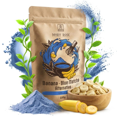 Mary Rose – Blue Matcha Alternative – Banaani (jauhe) 100 g
