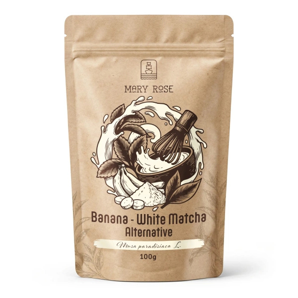Mary Rose – White Matcha Alternative – Banaani (jauhe) 100 g