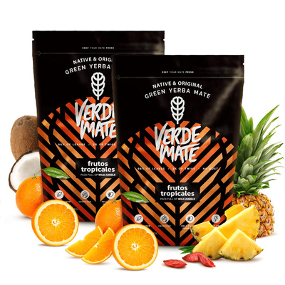 Yerba Verde Mate Green Frutos Trooppiset hedelmät 1kg