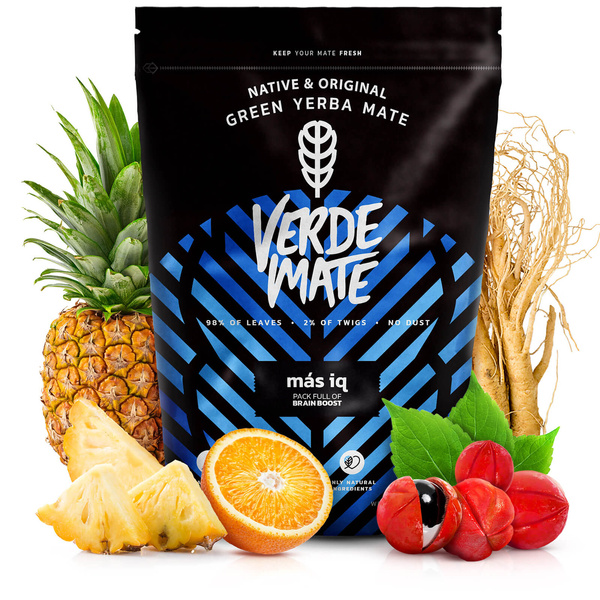 Lahjasetti Yerba Mate Verde Mate Mas IQ 0,5kg