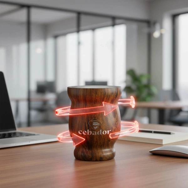 Yerba Mate -tarvikesetti: Kalebassi + Termospullo + Bombilla