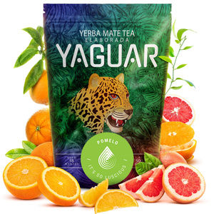 Yerba Mate Set: Mate + Yaguar 2x500g 1kg: Verde Mate + Yaguar 2x500g 1kg