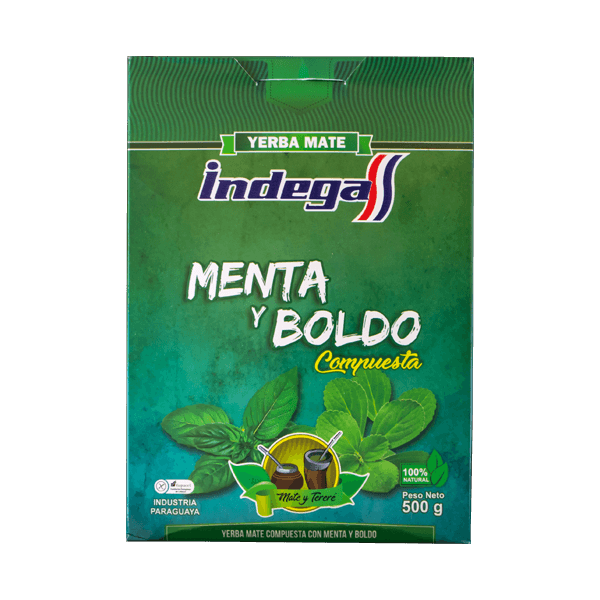 Indega Compuesta Menta Boldo 0,5kg Indega Compuesta Menta Boldo 0,5kg