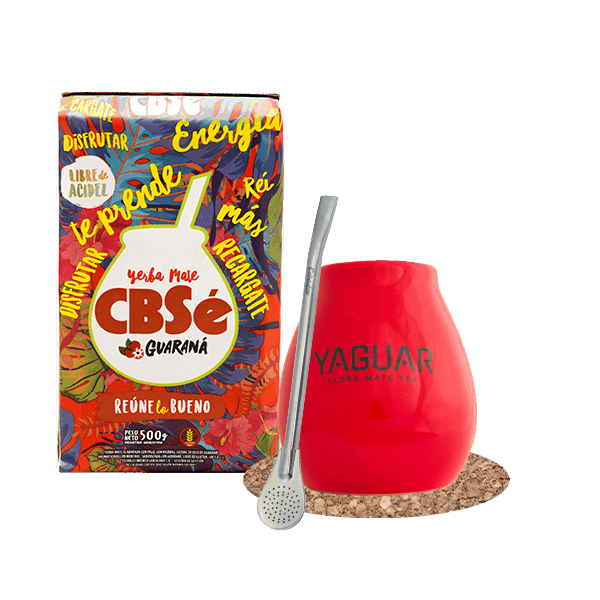 Yerba Mate CBSe Guarani 500g Bombilla Matero Bombilla Matero
