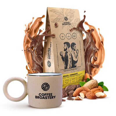 Bro Coffee Roastery -setti: Brazil Cerrado -kahvi + muki