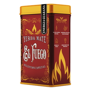 Yerbera - Tinapurkki + El Fuego Energia Guarana 0.5kg 