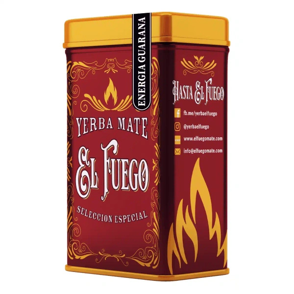 Yerbera – Tölkki + El Fuego Energia Guarana 0,5 kg