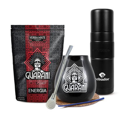 Yerba Mate Setti Guarani 500g 0,5kg Yerbomos XL + Kalebassi + Bombilla