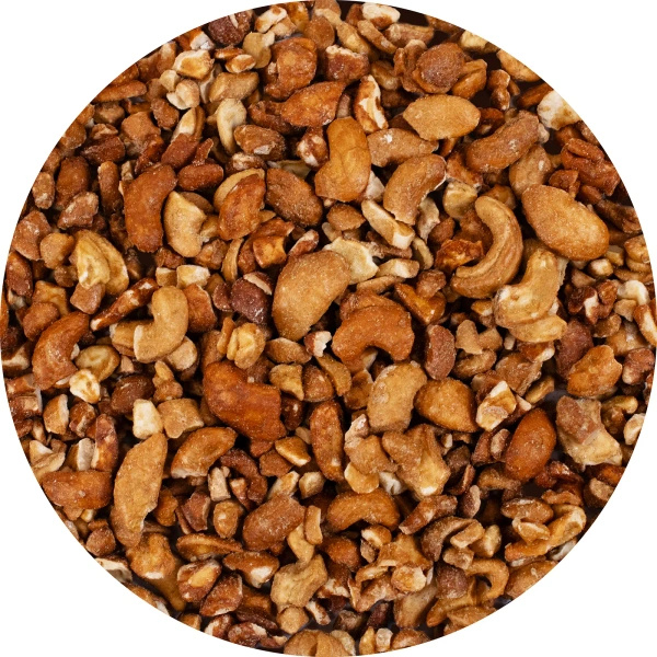 Nustino Crunch – Paahdetut cashewpähkinät – Spring Green Onion 200 g