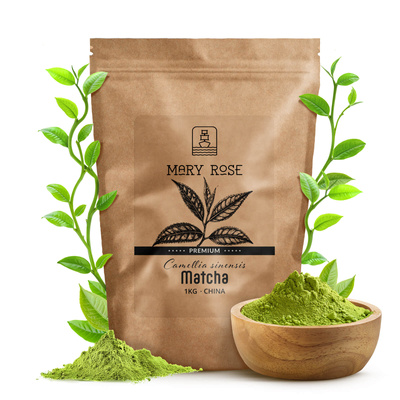 Mary Rose – Kiinalainen Matcha Vihreä Tee Premium 1 kg
