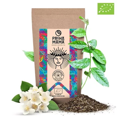 Guayusa Pachamama Jazmín - luomusertifioitu guayusa jasmiinilla - 100g
