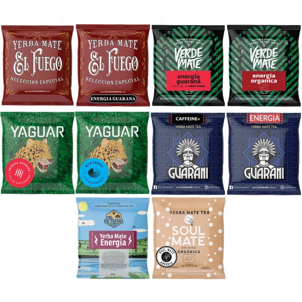 Yerba Mate BEST FOR START 10x50g TEHOKKAIN 10x50 g