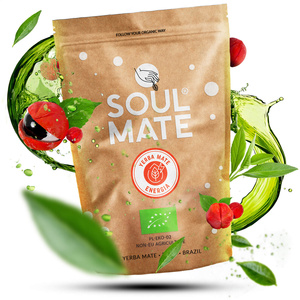 Yerba Mate -setti kahdelle: Soul Mate 2x500g + 2x Kalebassi + 2x Bombilla