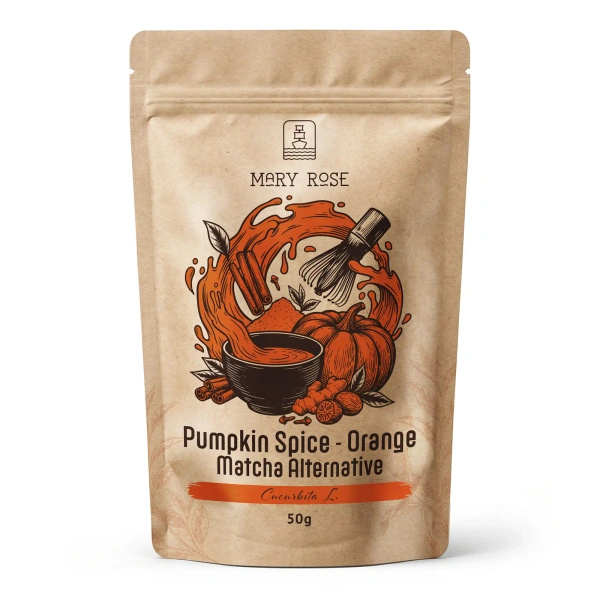 Mary Rose – Orange Matcha Alternative – Pumpkin Spice (jauhe) 50 g