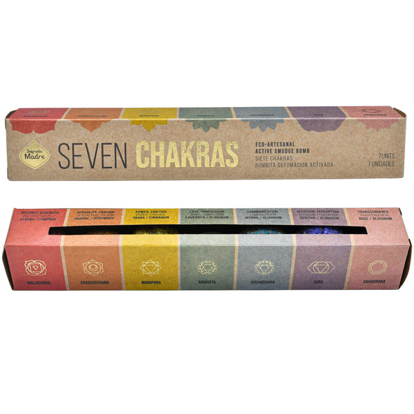 Smudge Bombs Sagrada Madre - Seitsemän chakraa