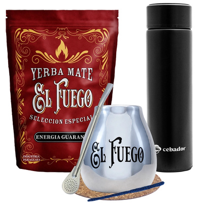 Yerba Mate El Fuego Energia 500g termospullosetti