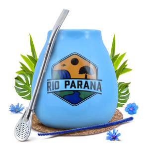 Aloitussetti Yerba Mate Calabash + Bombilla