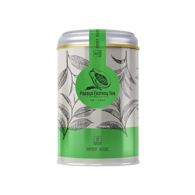 Mary Rose - Papaya Fantasy vihreä tee tölkissä - 50g