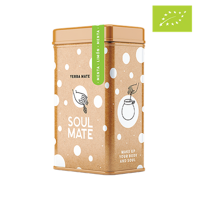 Yerbera - Tinapurkki + Soul Mate Menta Limon 0.5kg