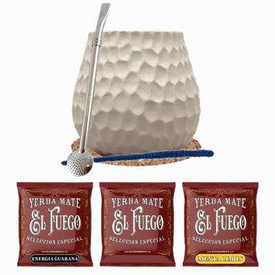 Yerba mate setti El Fuego 3x50g