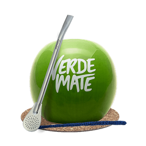 Setti Gourd + Bombilla 19cm yerba matelle