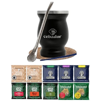 Yerba Verde Mate Green 10x50g TermoMate setti