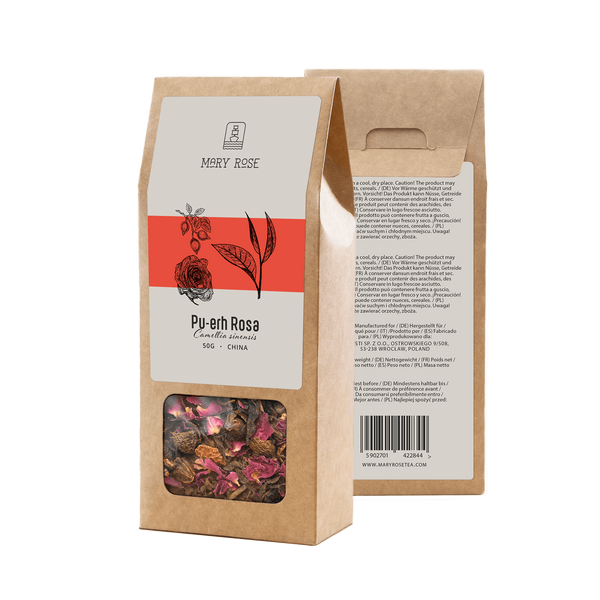 Mary Rose - Pu-erh Rosa tee - 50g