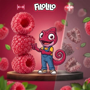 FiloLilo – Pakastekuivattu vadelma 20 g