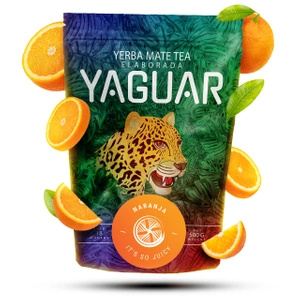 Yerba Mate setti Yaguar Naranja 500g + Yaguar Menta Limon 500g Yaguar Menta Limon 500g