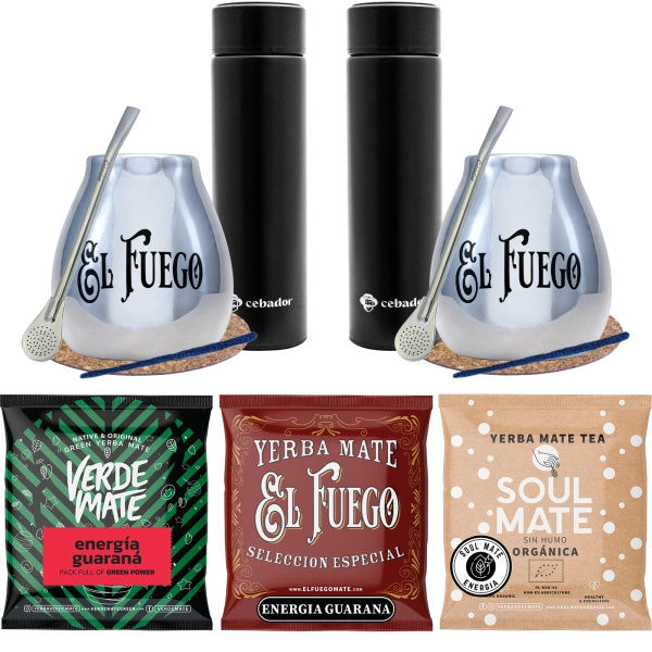PREMIUM Thermos yerba Mate setti pariskunnille