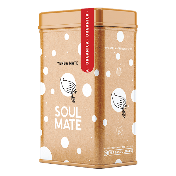 Yerbera - Tinapurkki + Soul Mate Orgánica Elaborada 0.5kg