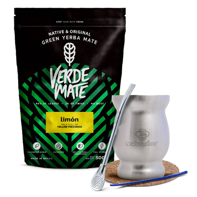 Yerba Mate Starter Set Verde Mate Green 0,5kg
