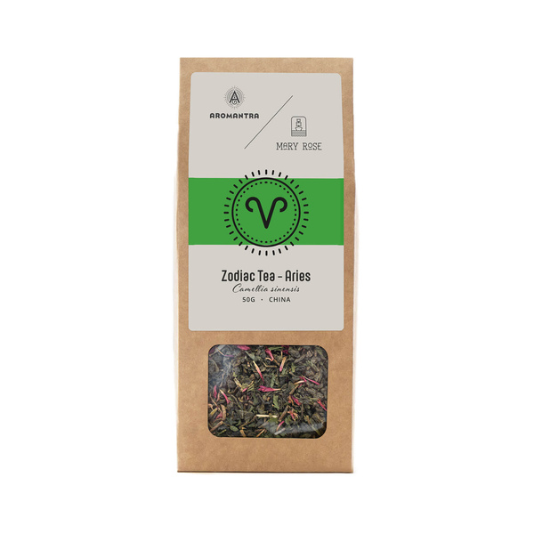 Aromantra x Mary Rose - Zodiac Tea - Oinas (vihreä tee) 50g