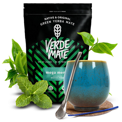 Yerba Mate Setti Verde Mate 500g 0,5kg Kalebassi + Bombilla
