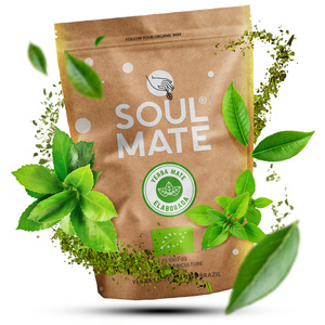 Yerba Mate Set Soul Mate Elaborada 500g 0,5kg Yerbomos + Calabash + Bombilla