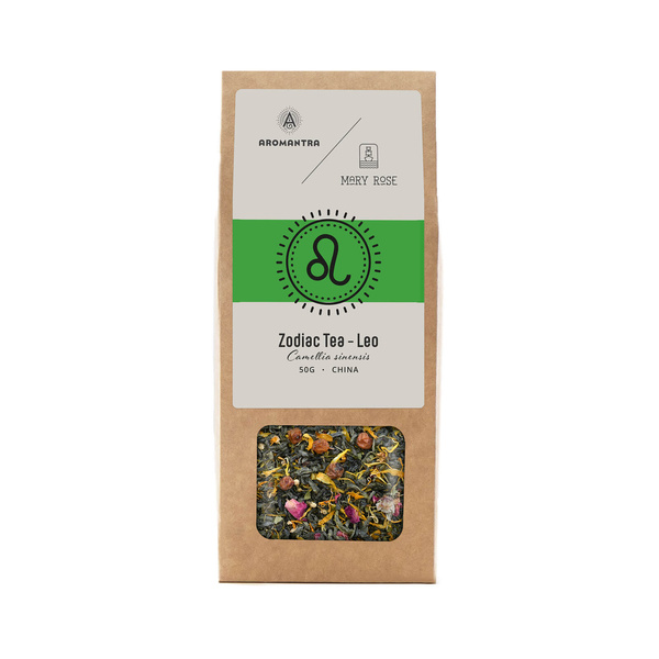 Aromantra x Mary Rose - Zodiac Tea - Leo (vihreä tee) 50g