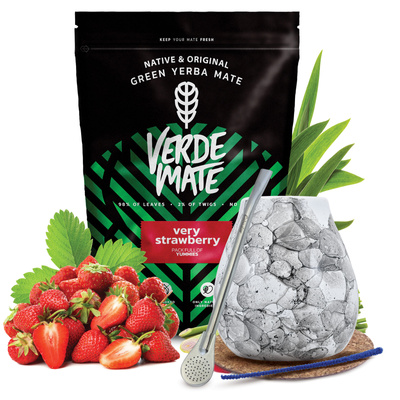 Yerba Mate Setti Verde Mate 500g 0,5kg Kalebassi + Bombilla